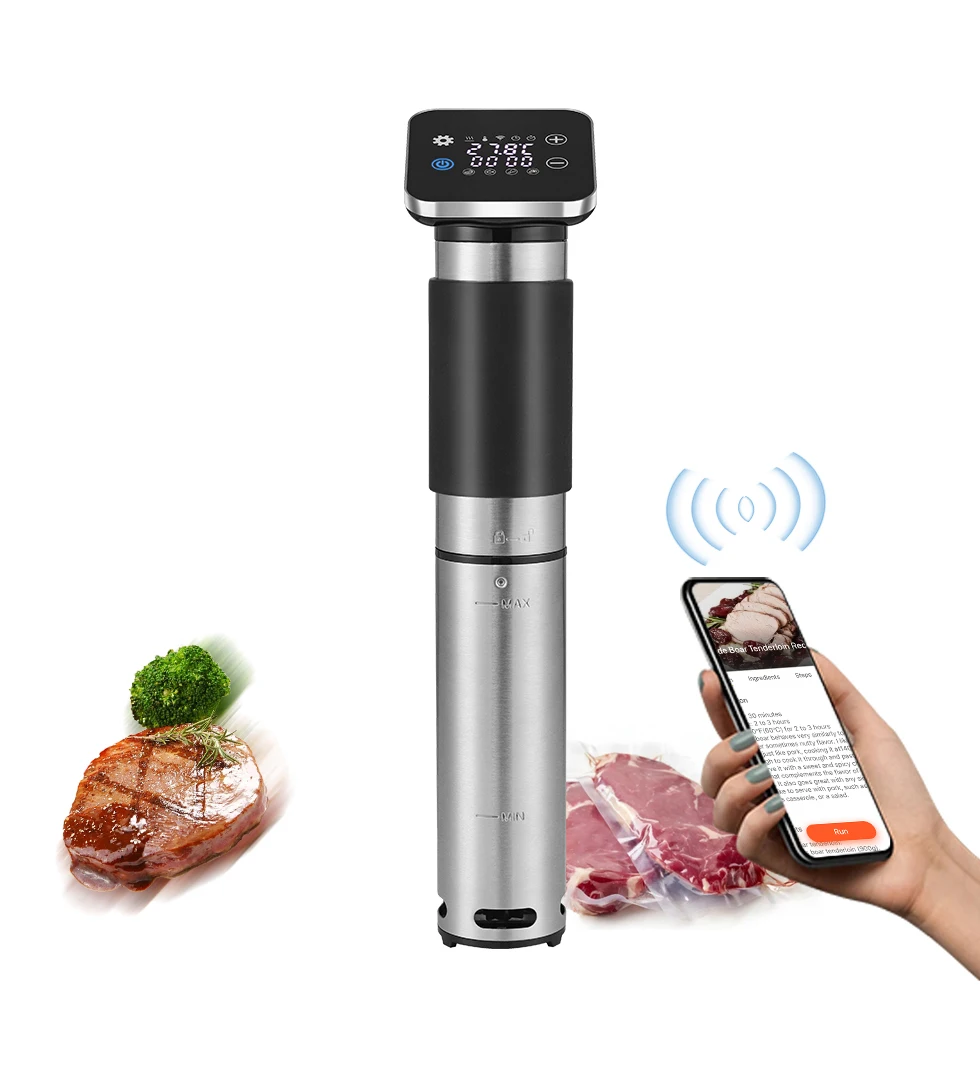 ไฟฟ้า 1300W เครื่อง Immersion Circulator ความร้อน Immersion เครื่อง Sac Appareil Cuisson Sous Vide หม้อหุงช้า WIFI 2022