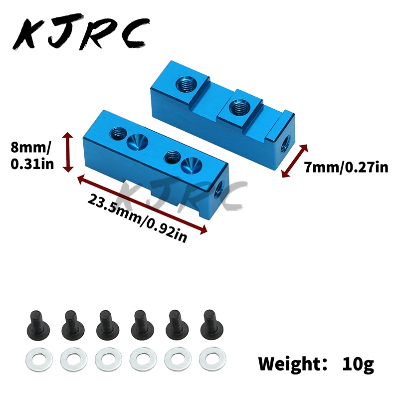 RC Car Metal Servo Mount 54587 for Tamiya GF01 WR02 G601 RC Car Upgrade Parts Accessories