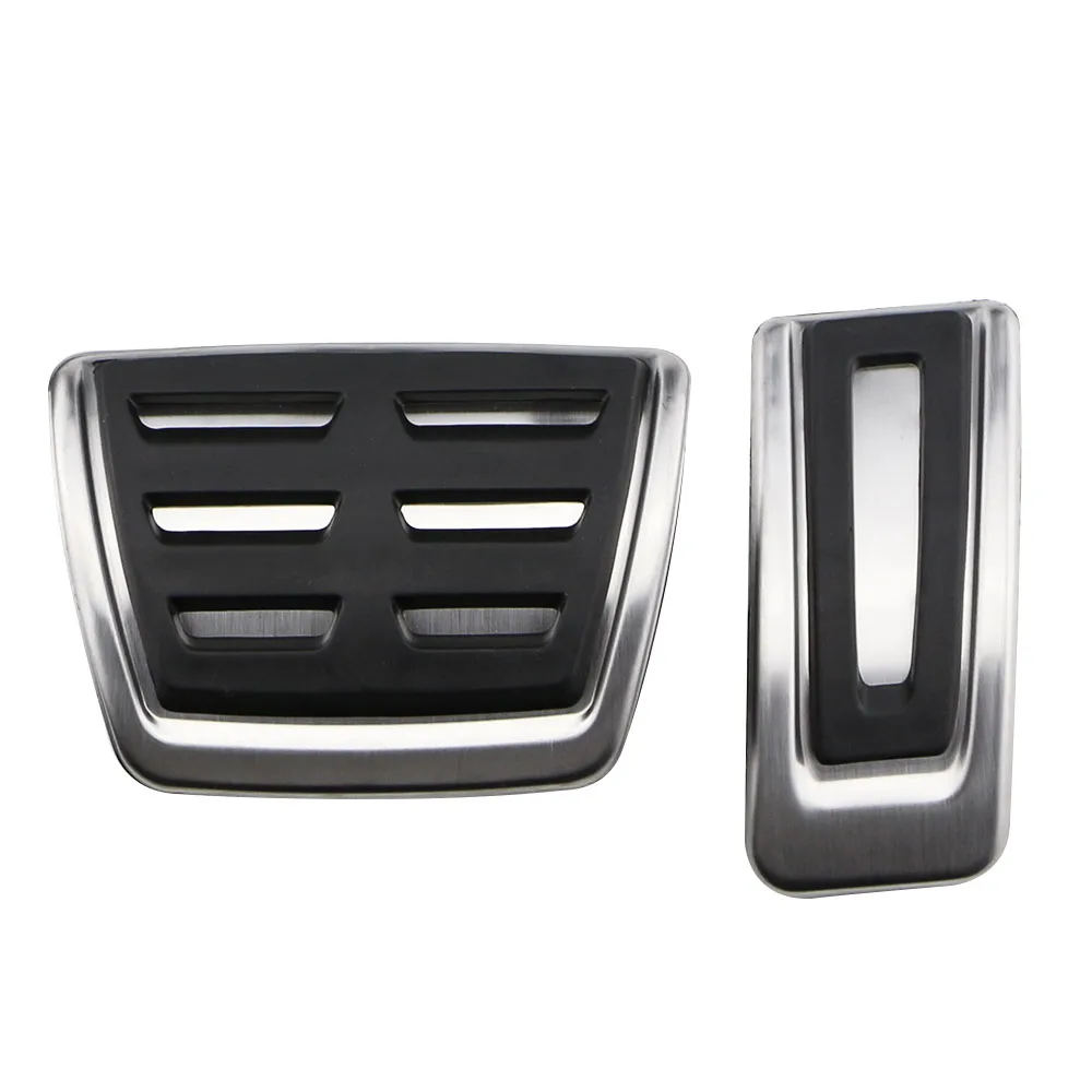 Auto-Fußpedale für Volkswagen VW UP Zubehör Skoda Citigo SEAT Mii 2011~2022 Gaspedal Bremspedal Edelstahl-Pedalauflagen – Detail 5