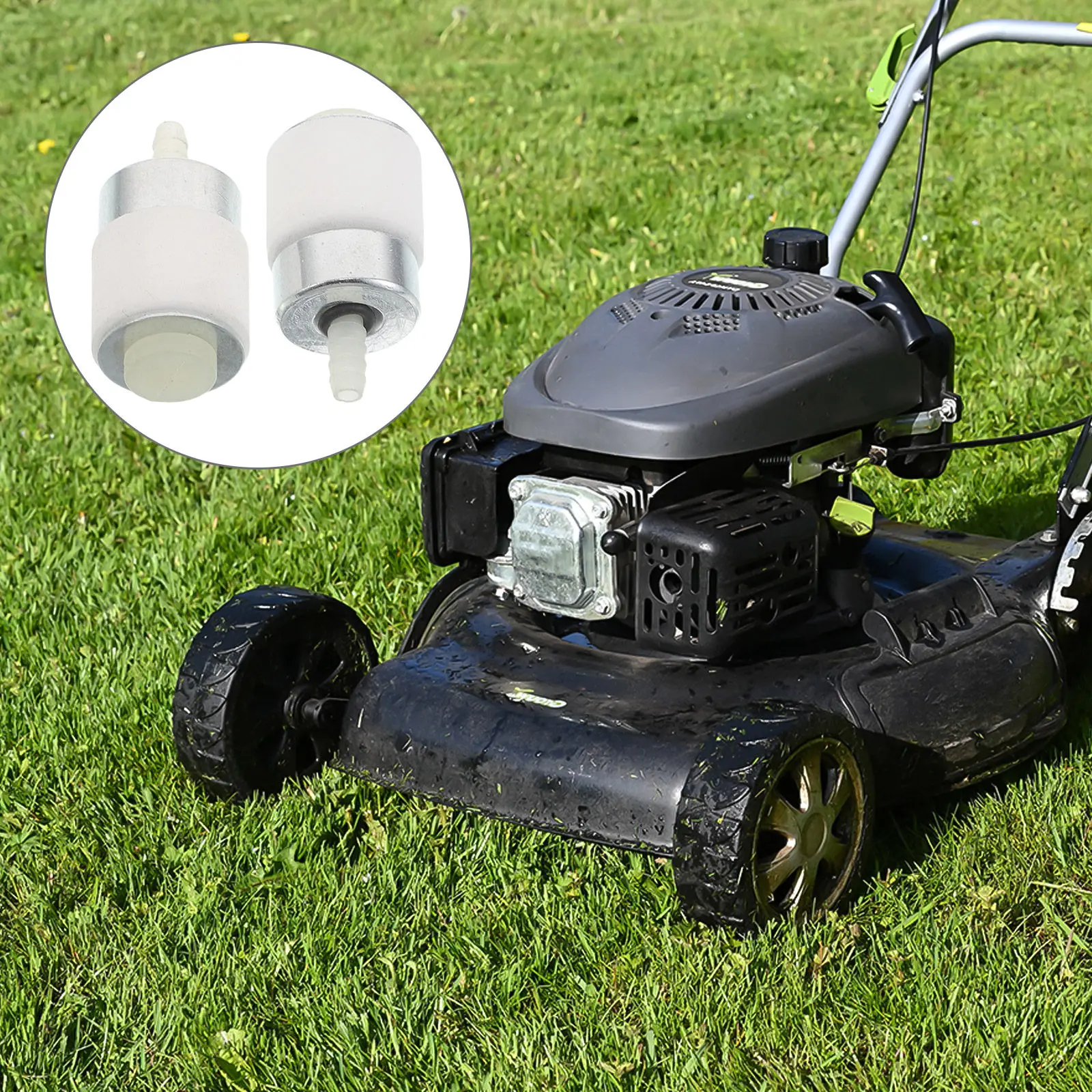 

Комплект из 6 сменных фильтров для бензопилы: топливный картридж с защитой от засорения для газонокосилок, садовых триммеров и двигателей для обрезки деревьев