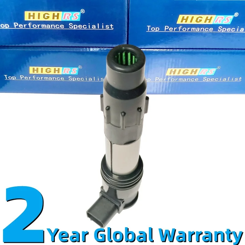 For Kawasaki Ninja 300 2013-2017 EX300 EX300A Ninja300 2014 2015 2016 2Pcs Motorcycle Ignition Coil Spark Plug Caps 129700-5430