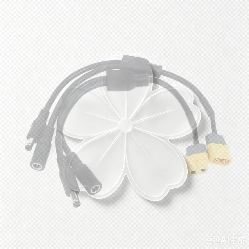 XT60 Male To DC5521 Splitter Cable 1 To 2 DC 5.5x2.1 Male Female Connector 0.75 Square Wire 19V 24V Power Cord Adapter