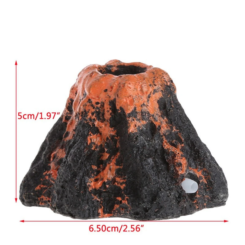 Fish Tanks Landscaping Simulation Volcano Aquarium Accessories Rockery Aerator For Aquarium Pump Bubble Stone Oxygenation 2026