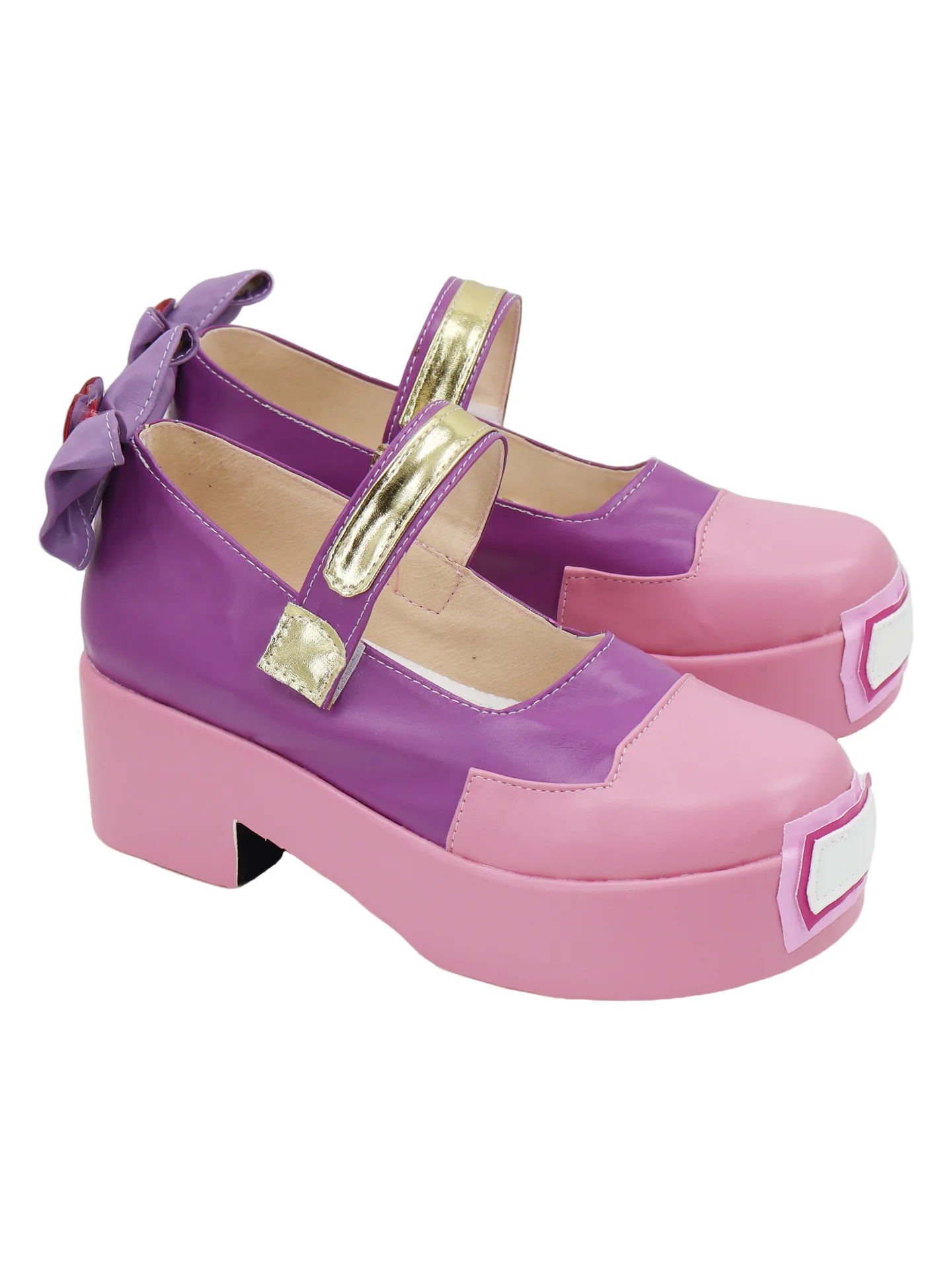 Kiriko Cosplay Schuhe Halloween Karneval OVER WATCH2 Maßgeschneiderte Prop Kiriko Lila Schuhe