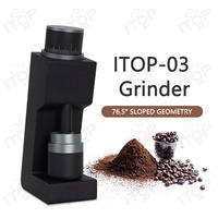 ITOP 03 Electric Coffee Grinder Seven-core 48mm Burr Household Coffee Bean Grinder Coffee Miller VS3 Grinder Espresso 110V 220V