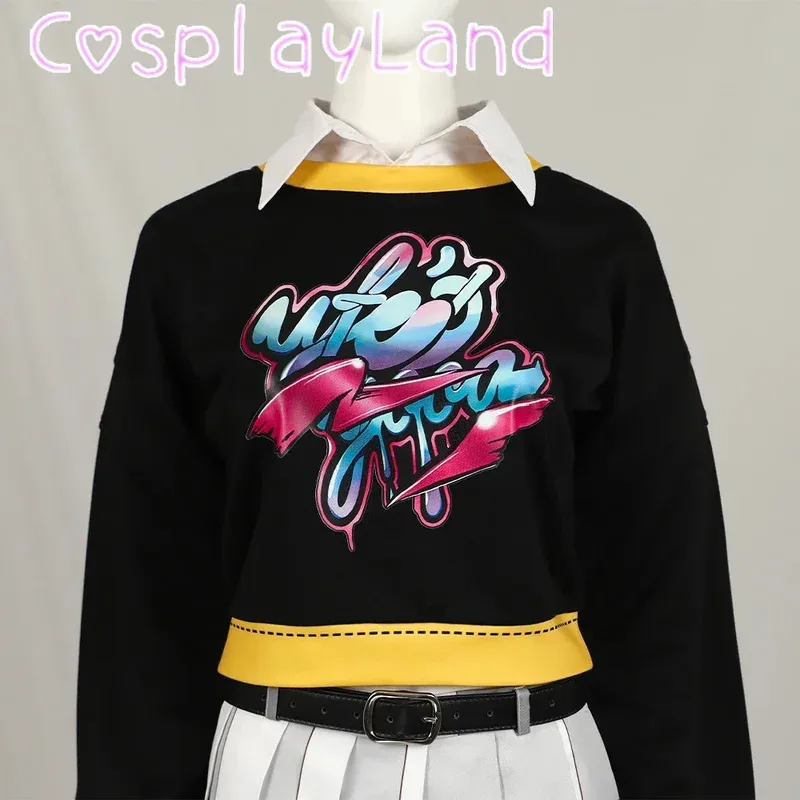 Juego Phantom Motoha Arai disfraz de Cosplay Sudadera con capucha falda trajes Halloween carnaval fiesta traje Comic Con Cos juego de rol og;5