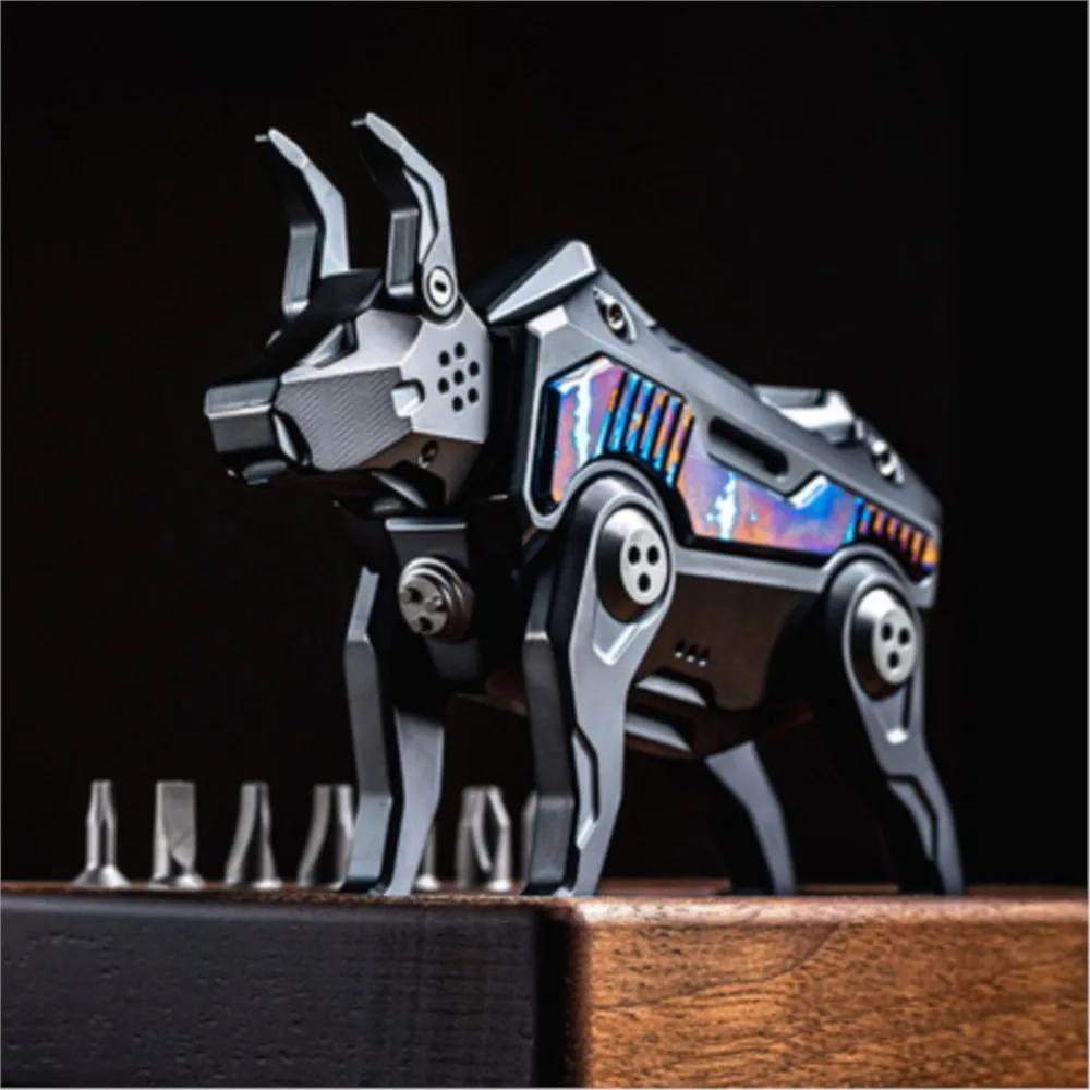 Chimago MECHA BULL Multifunctional Combination Of Tools Set Desktop Play Ornaments