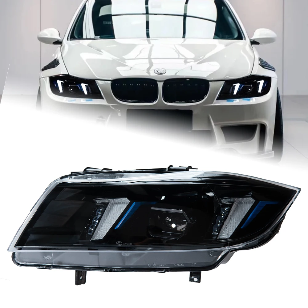 

AKD Автомобиль для BMW E90 2005-2012 Фара DRL Hella 12V H7 Светодиодные биксеноновые лампы Противотуманные фары Инструменты 2 шт. 320i 325i 318i Автомобильные аксессуары