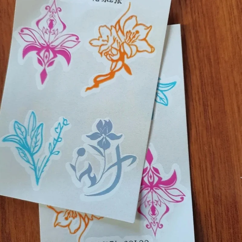 المسلسل التلفزيوني الرغبة إليوت كيبوكا تأثيري الوشم اللون الطوطم زهرة مقاوم للماء ملصقات الوشم وهمية هالوين حفلة تنكرية الدعامة #6