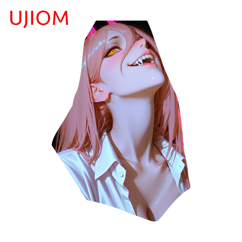 UJIOM Power Lively Wall Sticker Fang Anime Character Creative PVC Decal Sunproof Vinyl Graphic Bedroom Nursery Room Decor