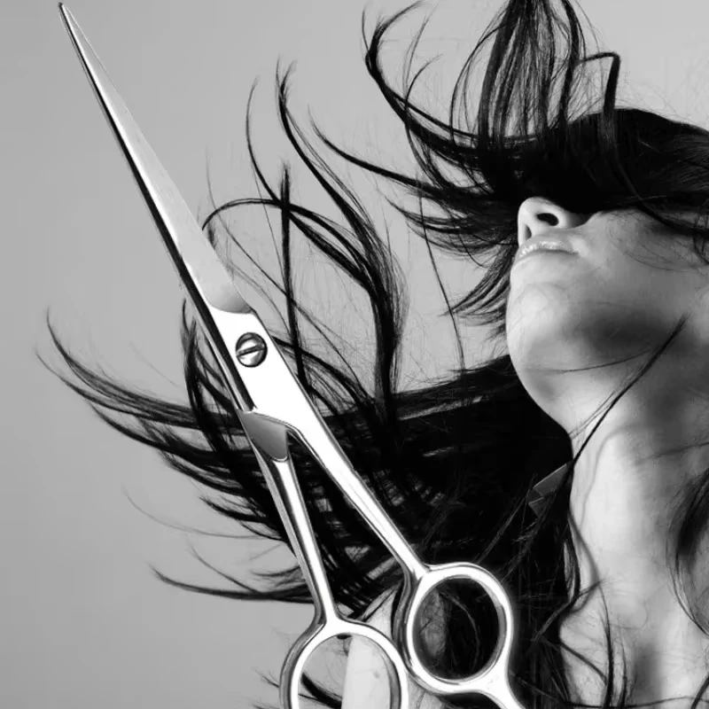 تصفيف الشعر الحلاق مقص عر لمصففي الشعر المهنية الحلاقين الفولاذ المقاوم للصدأ قص الشعر المقصات لصالون الحلاقين #2