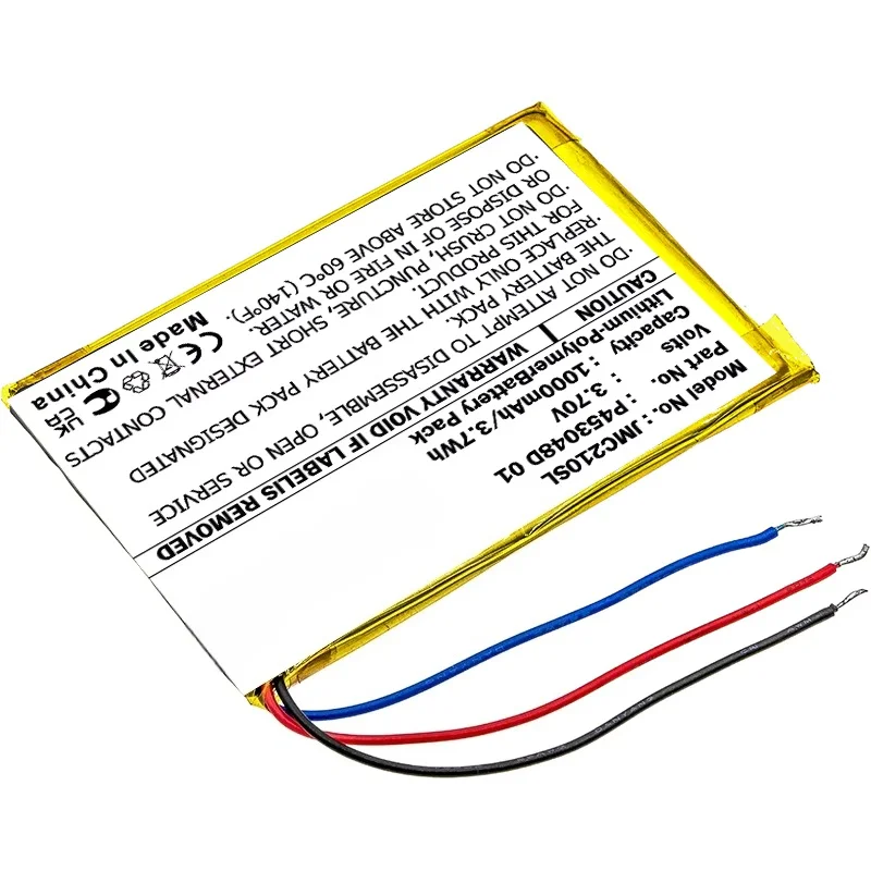 1000mAh Battery P4530048D 01GSP383555 For Special JBL Clip 2 AN CS056US CLIP2BLKAM P04405201 Speaker