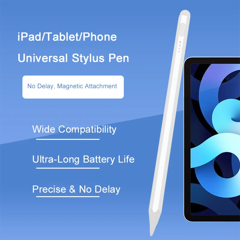 

Stylus Pencil For Apple IPad With Magnetic Charging (Compatible With All Touch Screen IPads)