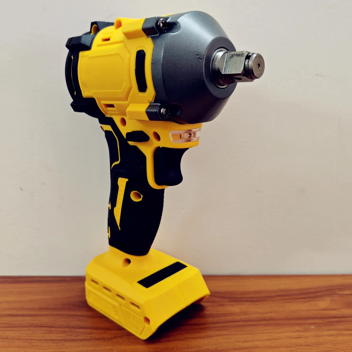 Fit For DeWALT 18V 20V Battery Brushless Impact Wrench 450N.M Electric Cordless Driver 1/2