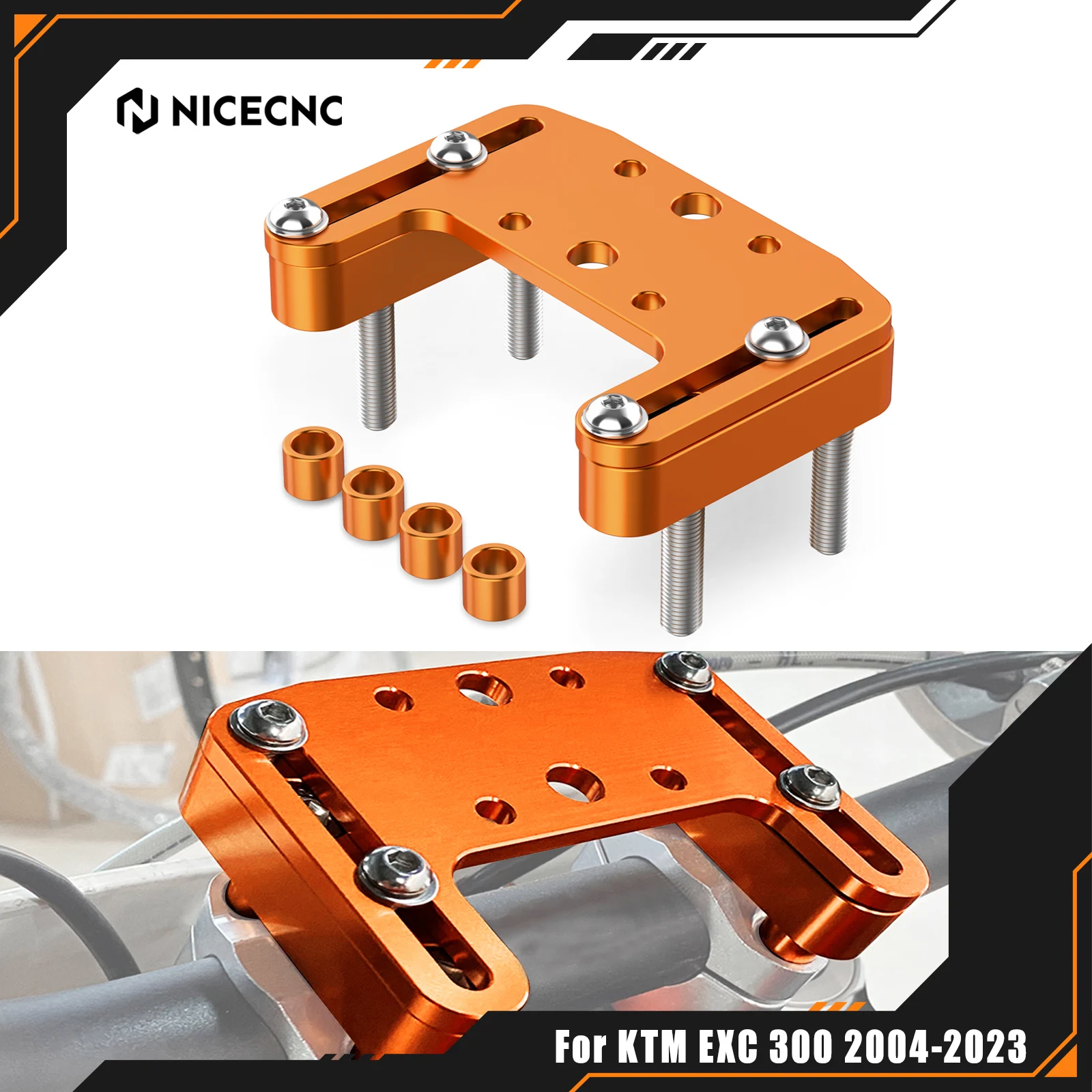 NICECNC For KTM EXC 300 EXCF 350 SX 125 SXF 250 SXF 450 XCW 300 XCF-W 450 500 Navigation GPS Stout Mount 690 Enduro R SMC R