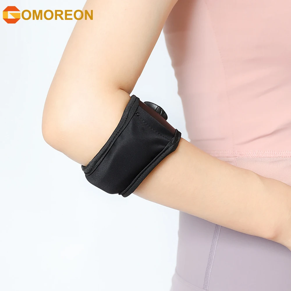 

1Pcs Adjustable Knob Tennis Elbow Brace for Forearm Tension Relief, Elbow Support Arm Straps Compression Pad for Men Women