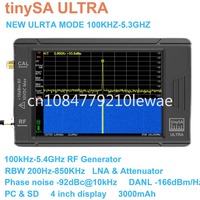 Nuovo analizzatore di spettro portatile tinySA ULTRA 100k-5.3GHz originale con batteria + Display TFT da 4 \