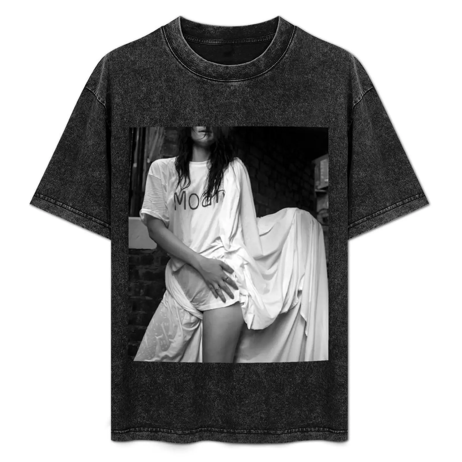 

Moan Inc. Official Merch Photo T-Shirt Soft Durable Cotton T-Shirt
