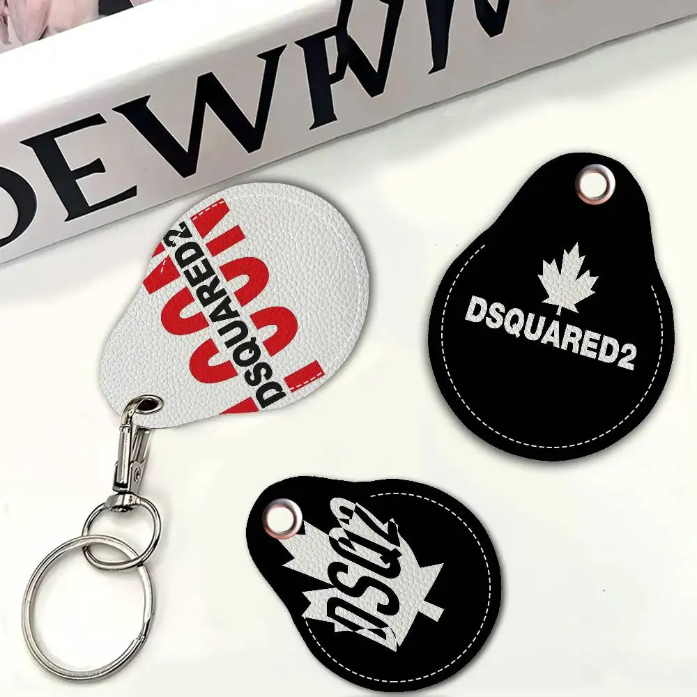 

Модный брелок D-DSQUARED2 для контроля доступа, защитный чехол для ключей от отеля/семьи, бирка для ID-карты, брелок-ключница
