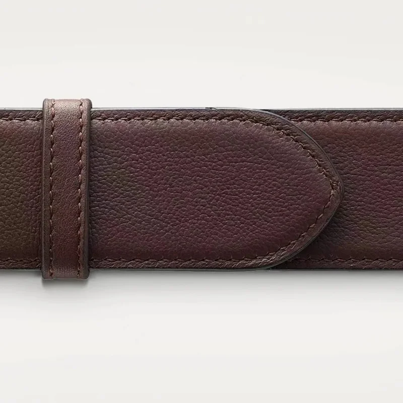 

Luxury 3.5cm Belt Strap - Reversible Genuine Leather, No Buckle, Fashion Replacement Belt with Holes