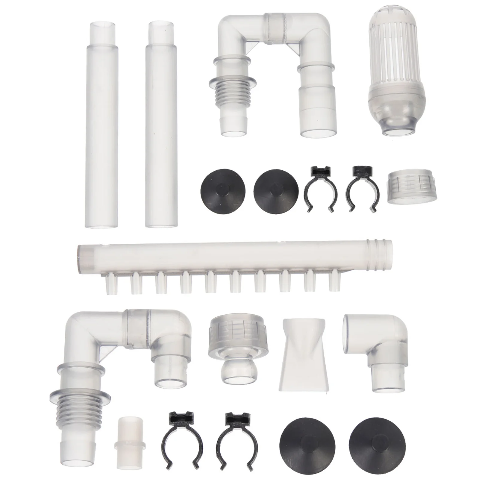 

Plumbing Fittings Aquarium Water Inlet Pipe Fish Tank Tube Inflow Outlet Abs Tubing for