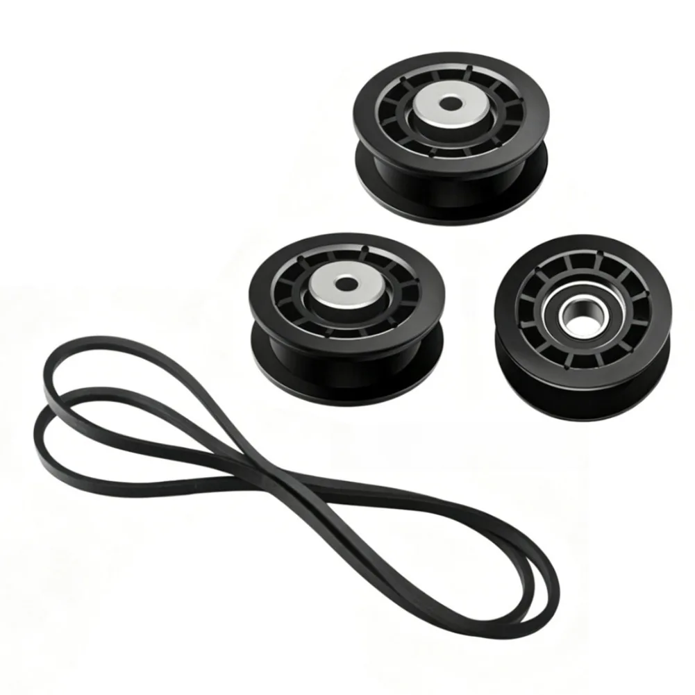 2 pcs 587973001 idler pulley 1 pc 587969201 idler pulley 1 pc 580364609 belt kit for LC221A LC221RH LC356AWD PR675AWD J675AWD