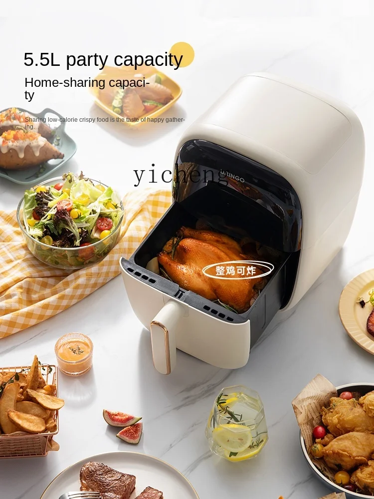 ZF Air Fryer New Homehold Visual Multi-Function Large Capacity Intelligent Electric Oven