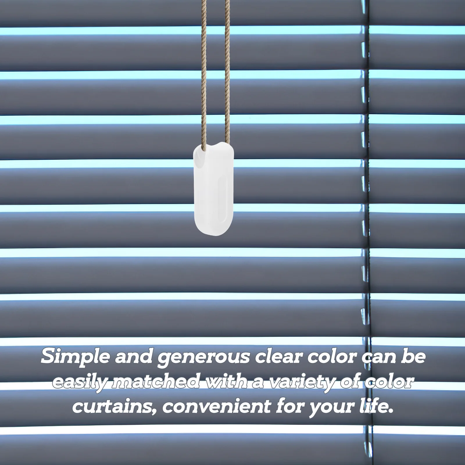 

2pcs Blinds Cord Holder Plastic Safety Tensioner Handle For Roller Vertical Shades Window Shutters Replacement Accessory Pull