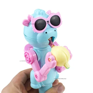 Kreatives Lutscher Roboter -Roboterspielzeugunterstützung, Dinosaurier essen, Pop -up -Fall, Süßigkeitenspeicher, legales Spielzeug, Partybevorzugungen, Kindergeschenke, 1PC 8 Hauptverkäufe Dinosaurier Lollipop - №8