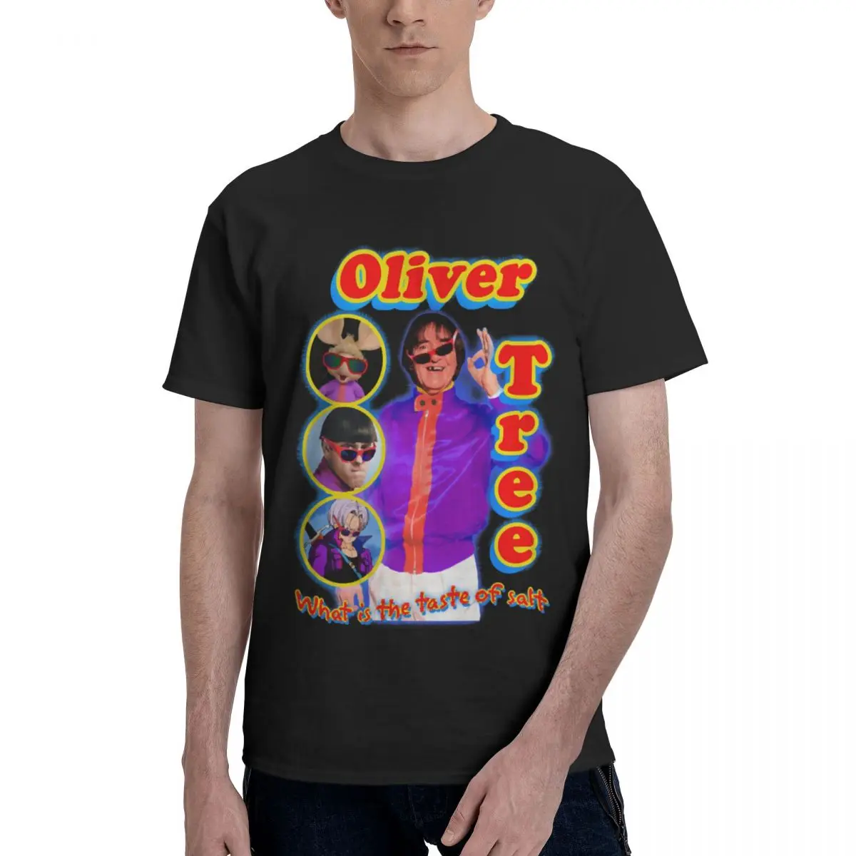 Oliver Tree Rest In Piece RIP Awesome T Shirts Graphic Y2K Pops Crewneck Men Women T Shirt Clothes