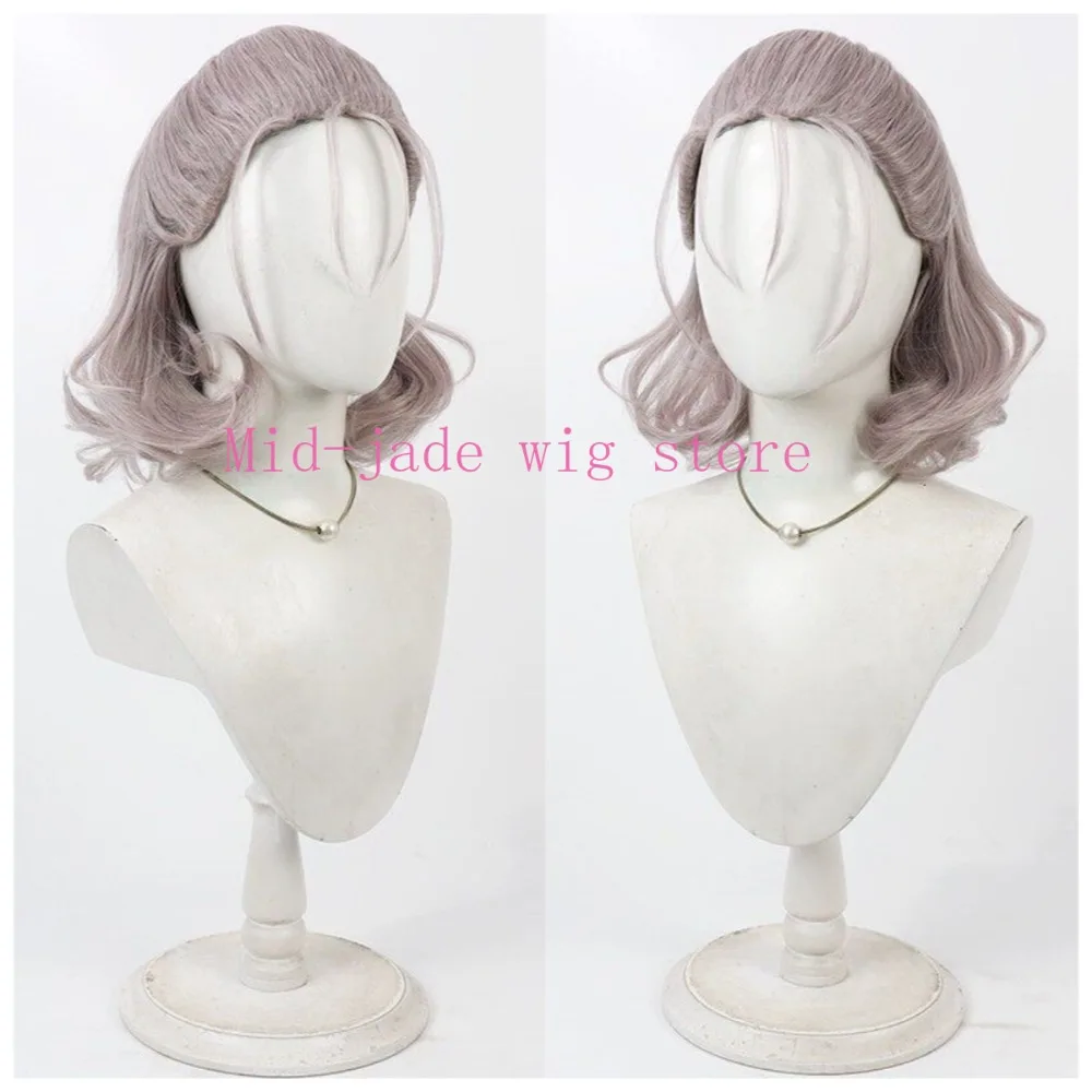 Murakumo Gou Cosplay Wig Pompadour Curly Hair for New Year Samurai Event and Photography