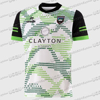 2025 Men's New Sligo Gaelic Football Association (GAA) Training Top V-neck Loose Quick Drying Shirt T-shirt Sports Top