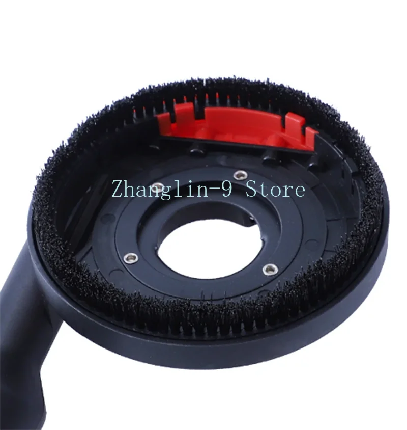 100/125Type Universal Surface Cutting Dust Shroud For Angle Grinder Built-in Tight Bristles Dust Collector Attachment Cover Tool