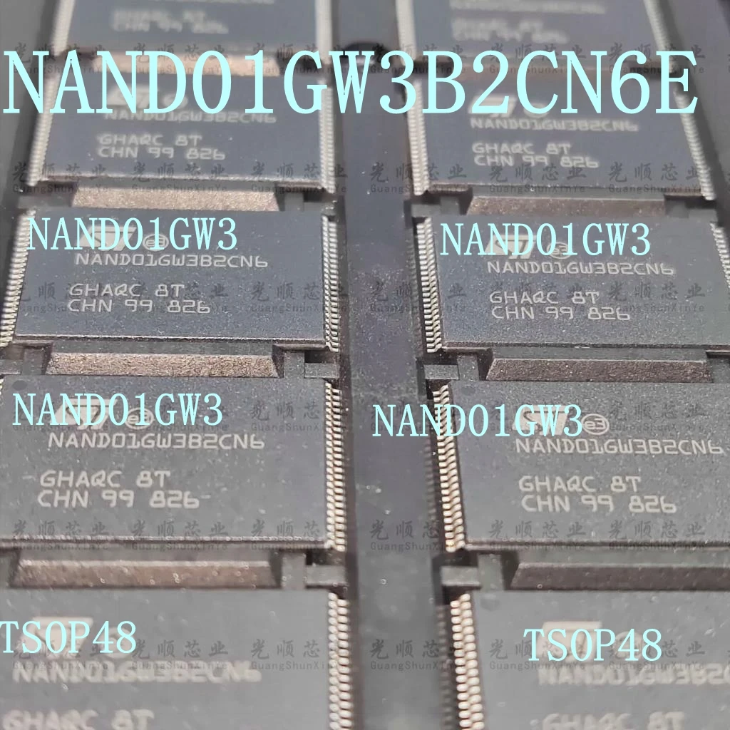 

5pcs NAND01GW3B2CN6E NAND01GW3 TSOP48