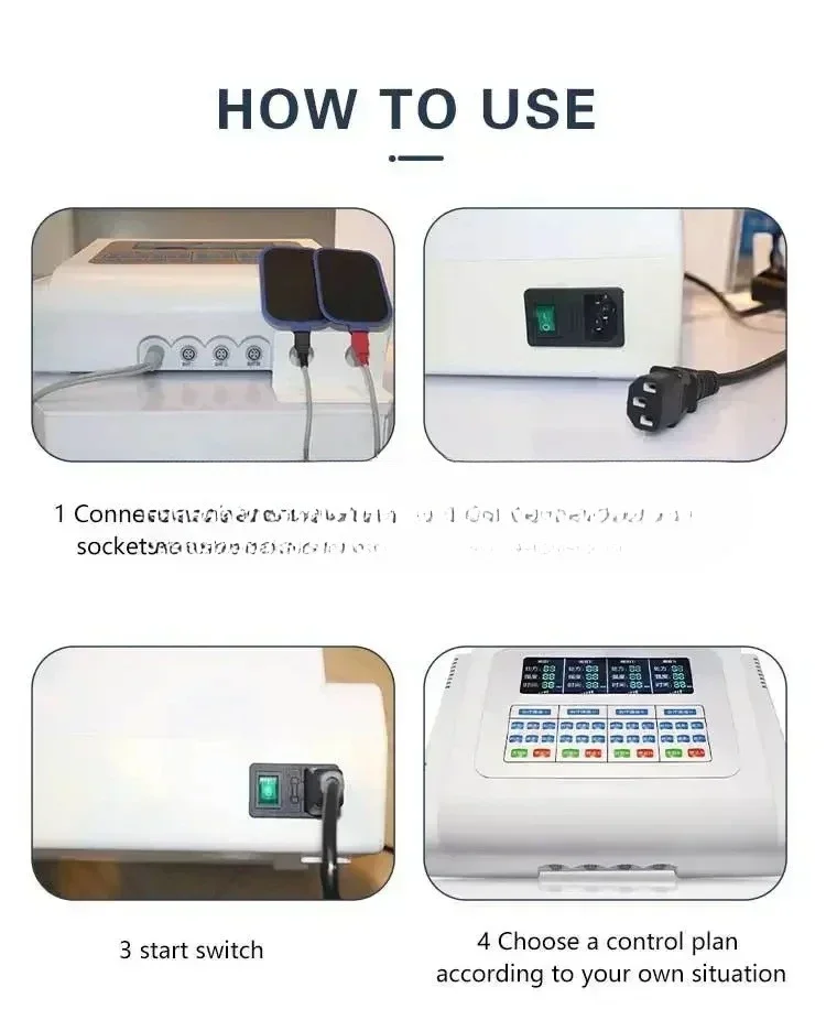جهاز العلاج الكهربائي التداخلي متعدد الوظائف الديناميكي للمشاكل الصحية #6