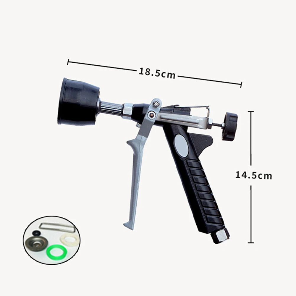 Adjustable Metal High Pressure Spray Nozzle For Car Wash Fruit Tree Watering Garden Hose Wand Agricultural Irrigation Tool