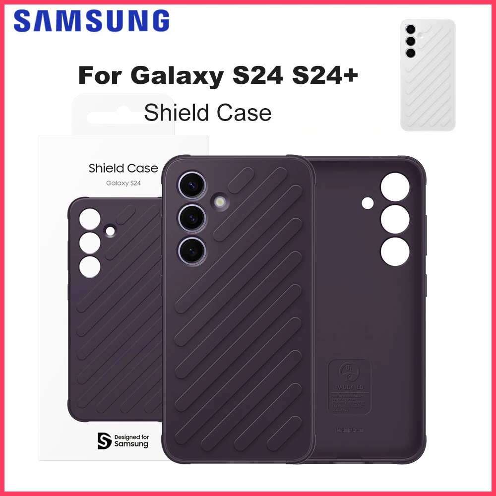 

Оригинальный чехол для Samsung Galaxy S24 S24 + S24 Plus, высококачественный защитный чехол