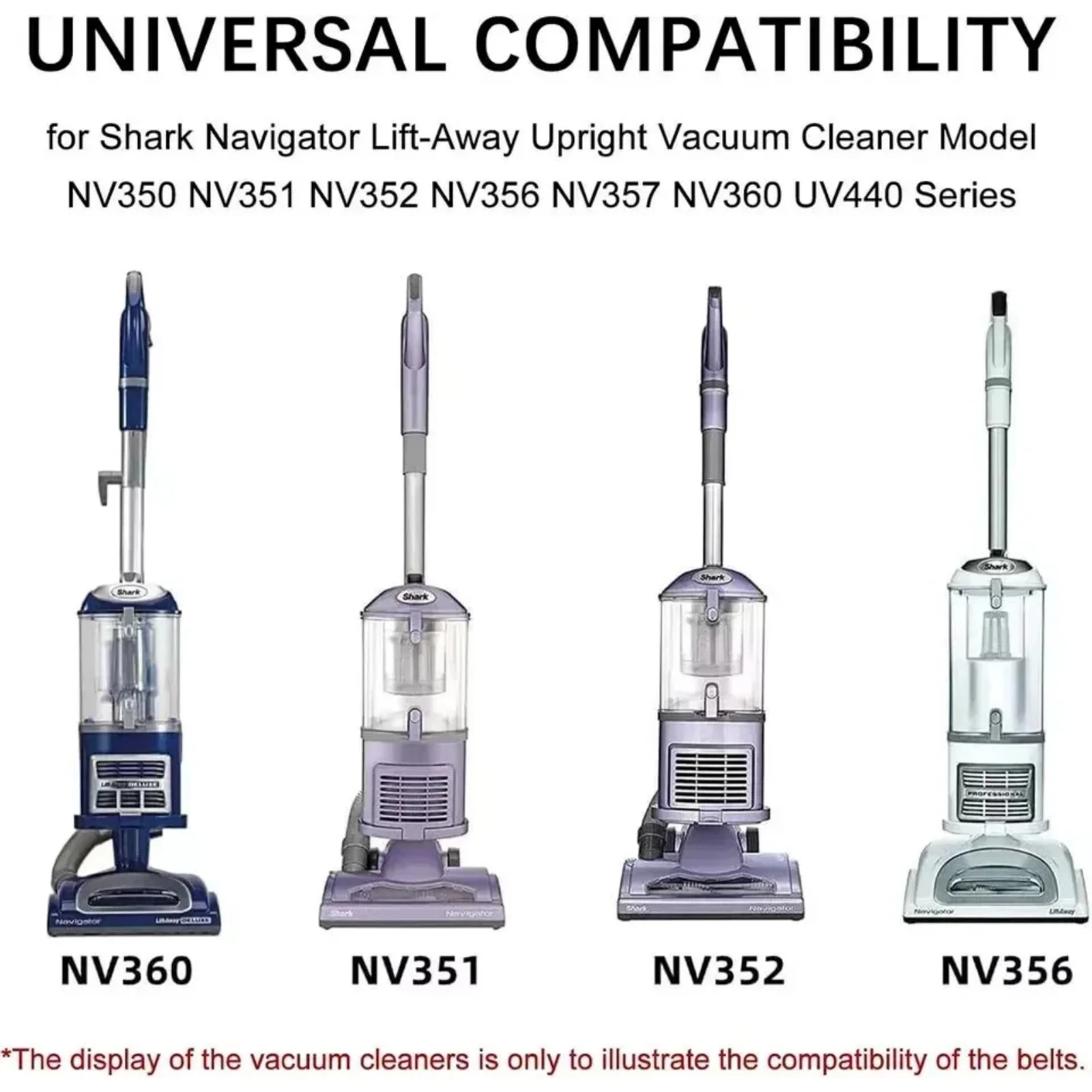 1PC Vacuum Hose Replacement for Shark Navigator Lift-Away NV350 NV351 NV352 NV356 NV357 NV360 UV440 Replace 193FFJ ABS PU