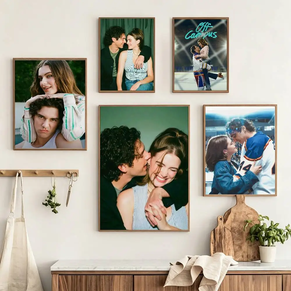 O-Off-Campus G-Garrett H-Hannah Customizable HD Self Adhesive Waterproof Wall Art Poster