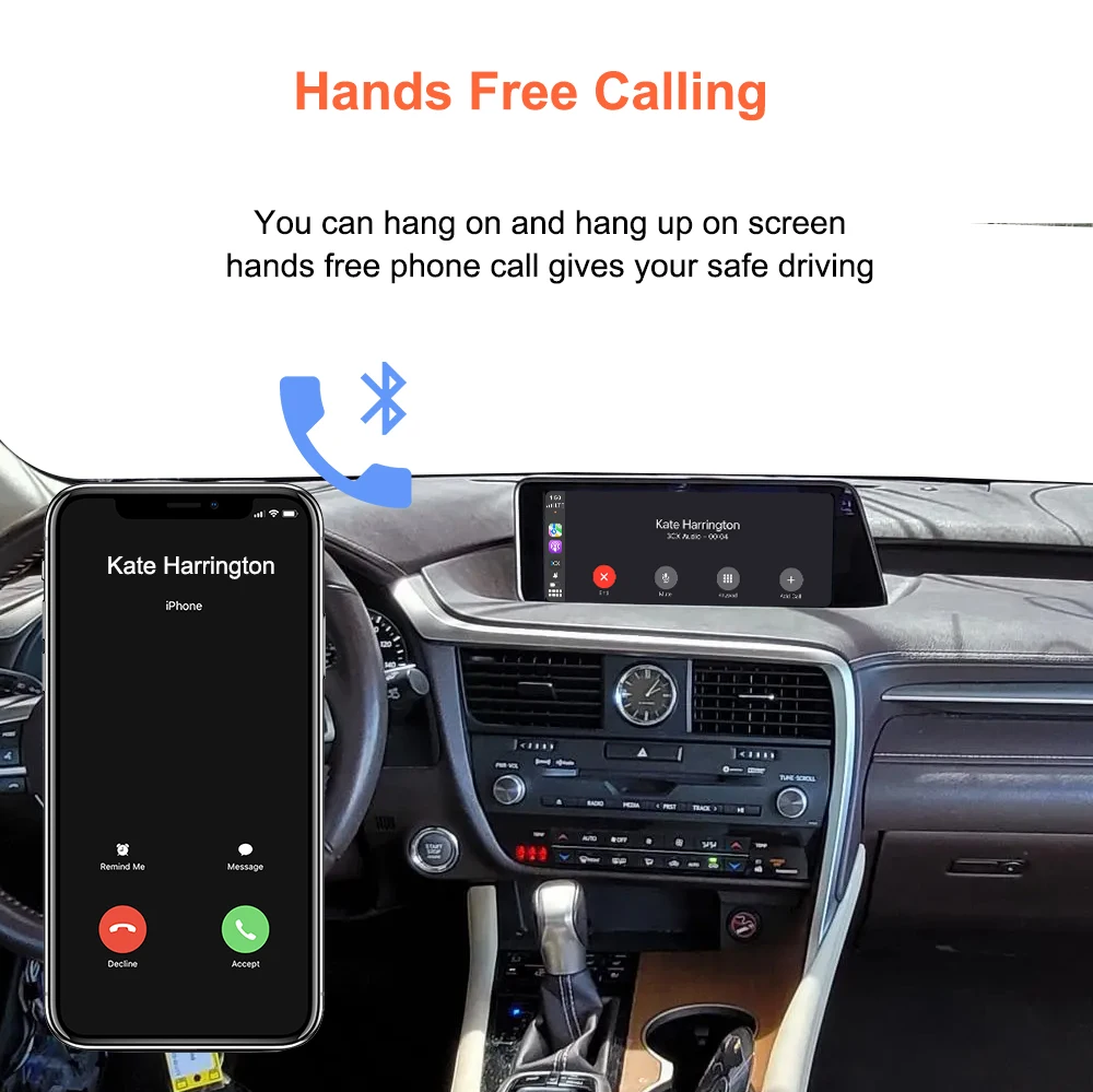 Bonroad Wireless CarPlay Android Auto Modul für Lexus NX RX IS ES GS RC CT LS LX LC UX GX 2014-2019 Mirror Link Airplay Decoder – Detail 13