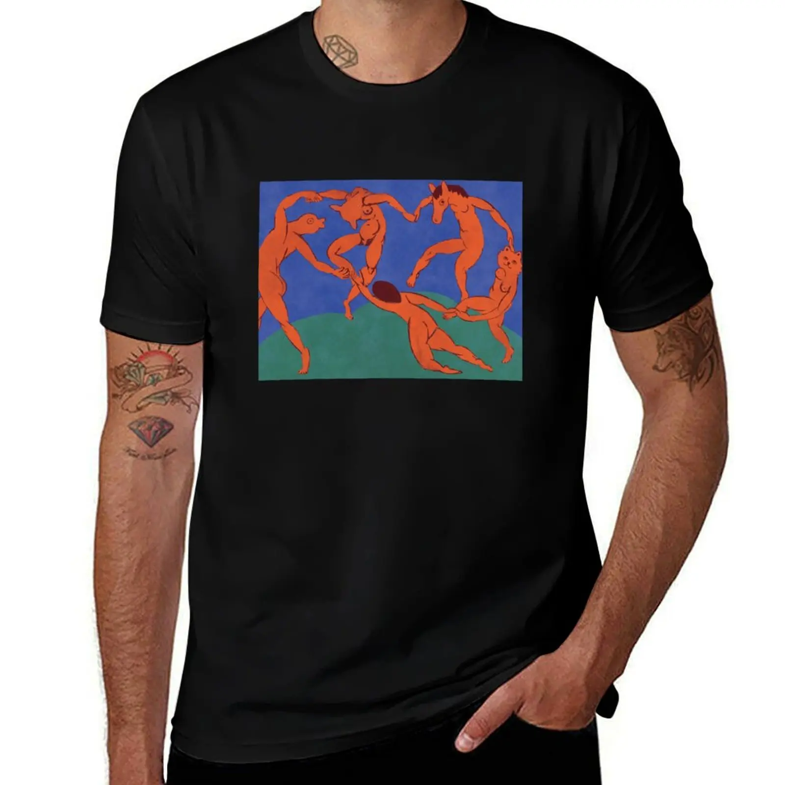 

Футболки Matisse edition) Horseman, футболка The Dance man (BoJack for - мужские рубашки, футболка из хлопка с рисунком