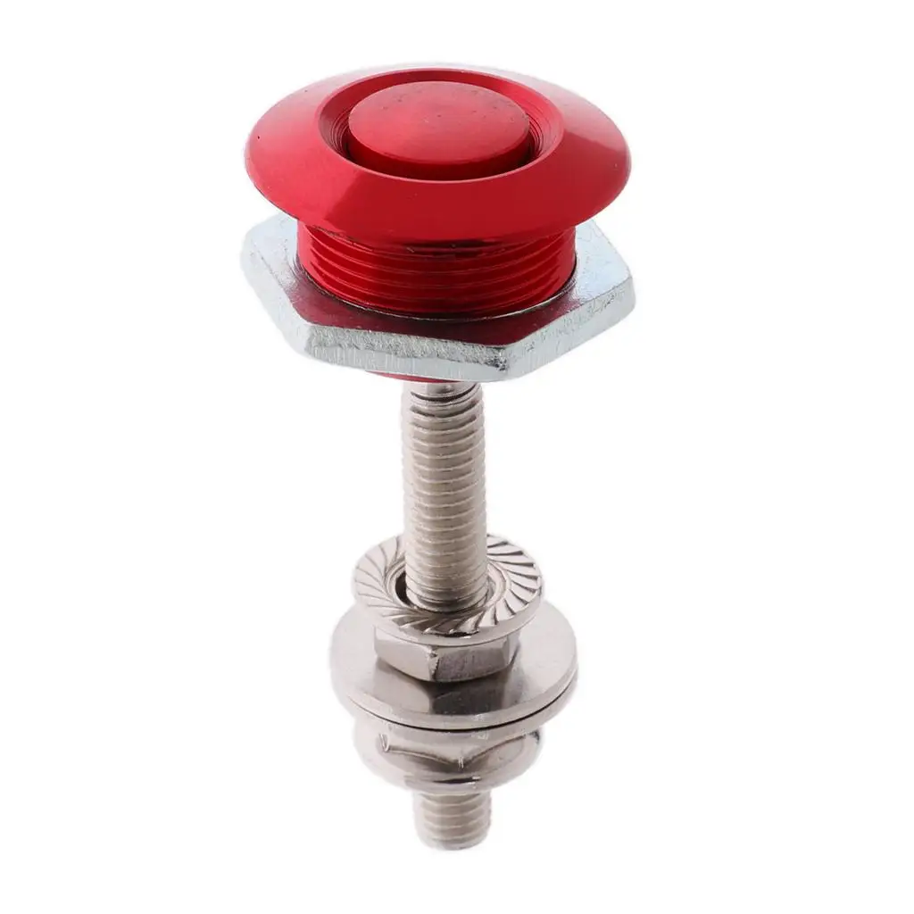 Quick Latch Low Profile Lockable Push Button Hood Pins 25mm Dia High Quality Aluminum alloy Stability Durability