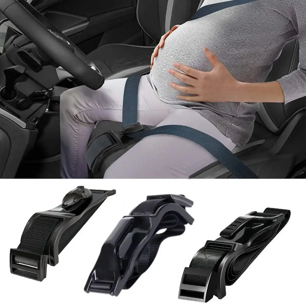 

Adjuster Pregnant Car Seat Belt Comfort Protection Driving Safe Belt Fixation Extender Maternity Extension Straps
