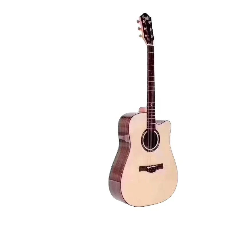 Geake G-600C Popular High Quality 41inch Acoustic Guitar Factory Price