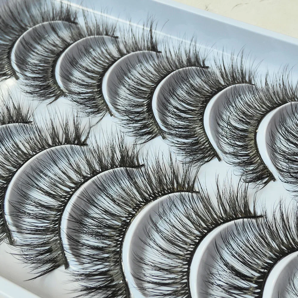 10 Pairs False Eyelashes