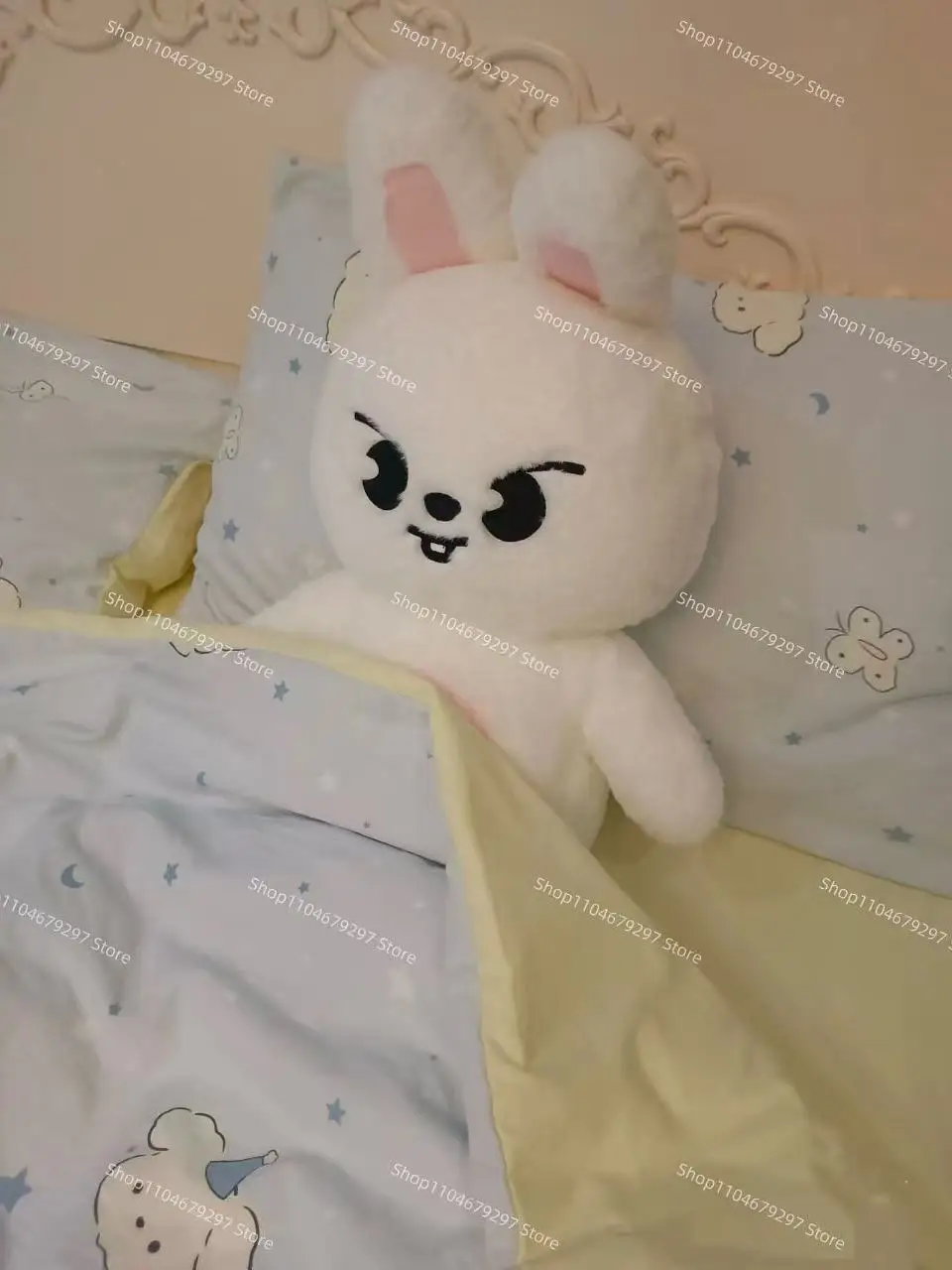 스즈 키체인 플러시 SKZ 카르마 팬 동물 인형 귀여운 아이돌 같은 스타일 어린이 동반자 성인 팬 선물 펜던트 액세서리