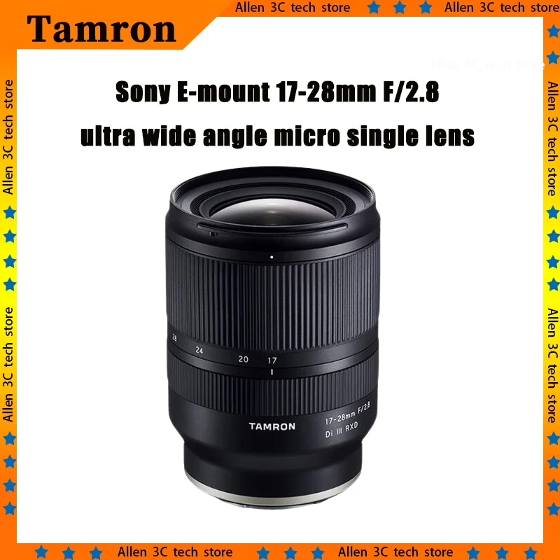 Tamron Ultra Wide Angle Mirrorless Lens 17 28 Mm F 2 8 Di Iii Rxd A046 E Mount Lightweight High Resolution Fast Quiet Focus Vlog