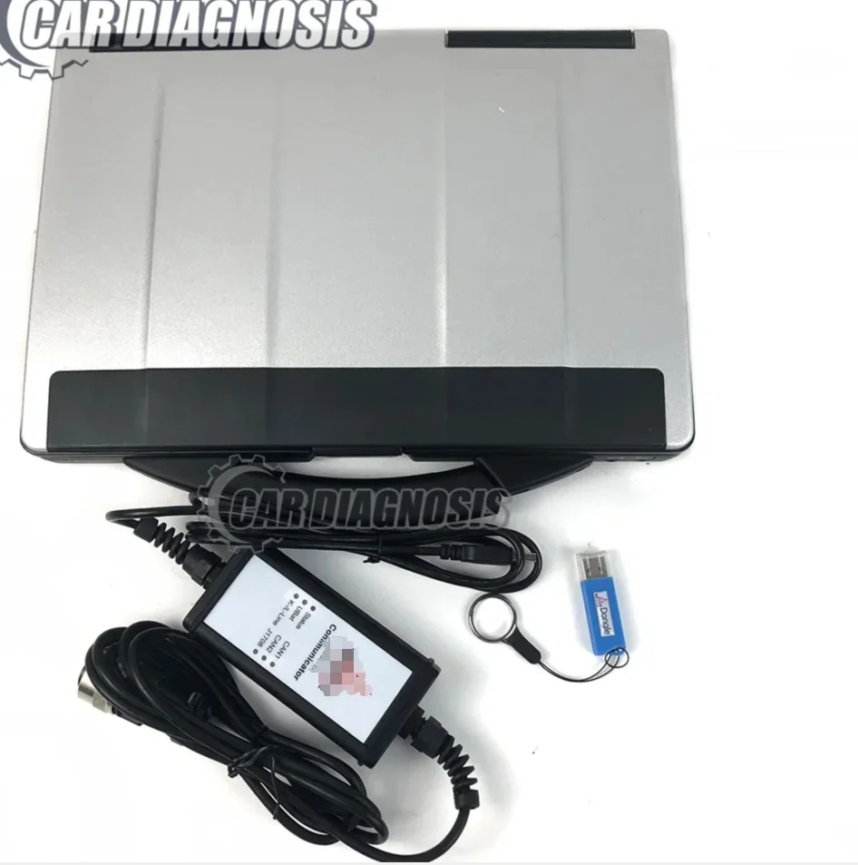 For Deutz Decom Auto Detector Serdia for Truck engine Controllers EMR 2/3/4 Diagnostic Programming Tool+ cf53 laptop with dongle