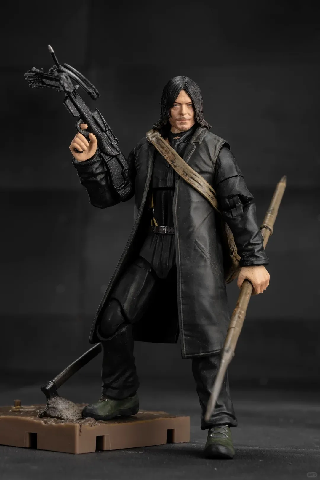 Nieuw Op Voorraad Echt Hiya 1/18 Action Figure Prachtige Mini Serie The Walking Dead Daryl Daryl Anime Verzamelen Speelgoed Jongens Gift