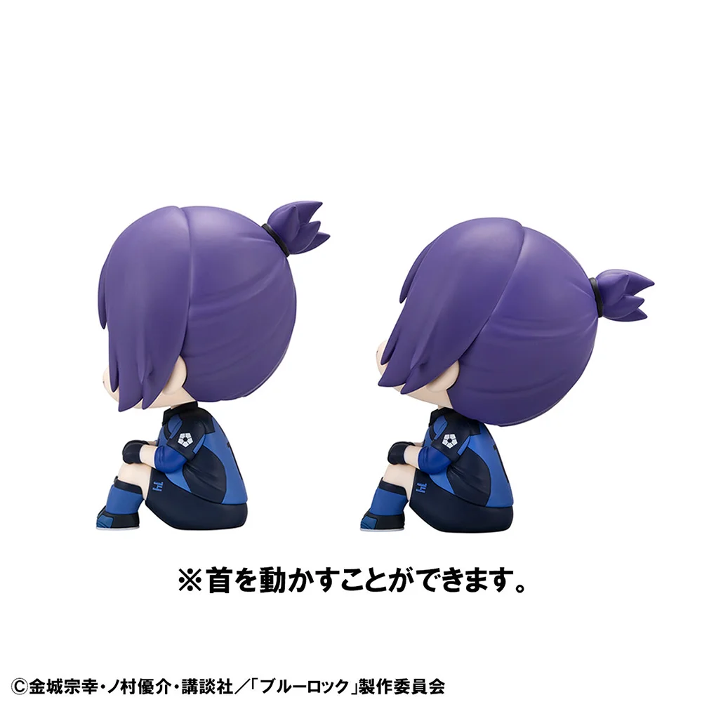 100% أصلي MegaHouse Look Up Blue Lock Mikage Reo Nihondaihyou-sen Ver. مجموعة أدوات المرآب من سلسلة ألعاب النموذج